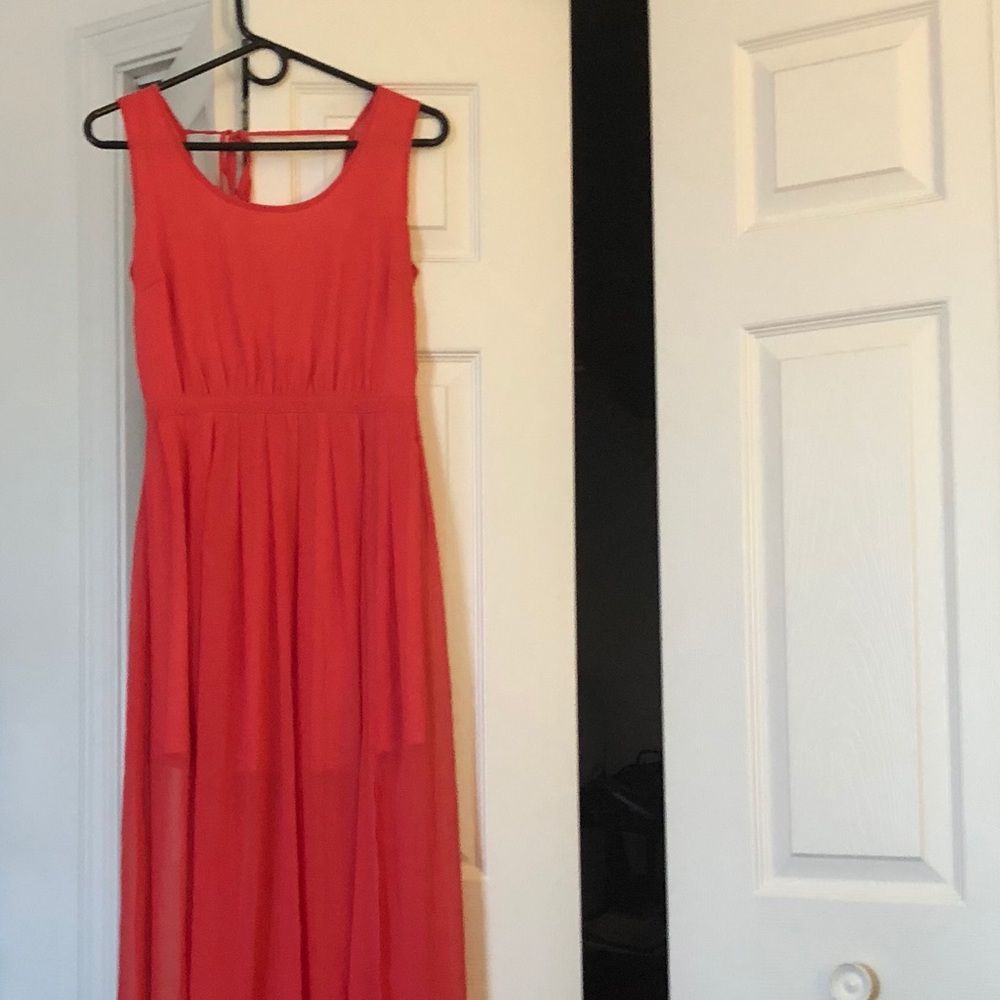 YA Pink Maxi Dress